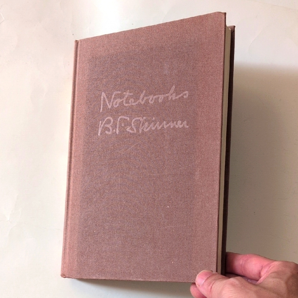 Notebooks - B.F. Skinner - 1980